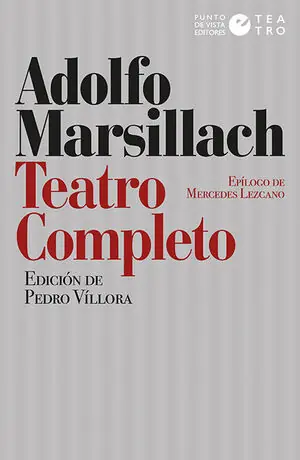 TEATRO COMPLETO - ADOLFO MARSILLACH Favorito De Clientes