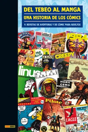 Envío Inmediato Del tebeo al manga 9 Revistas de aventuras y de cómic para adultos