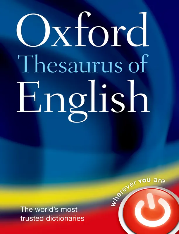 Oxford Thesaurus of English Precio Bajo