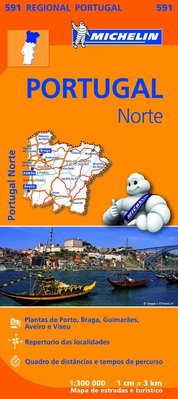 Barato Mapa Regional Portugal Norte