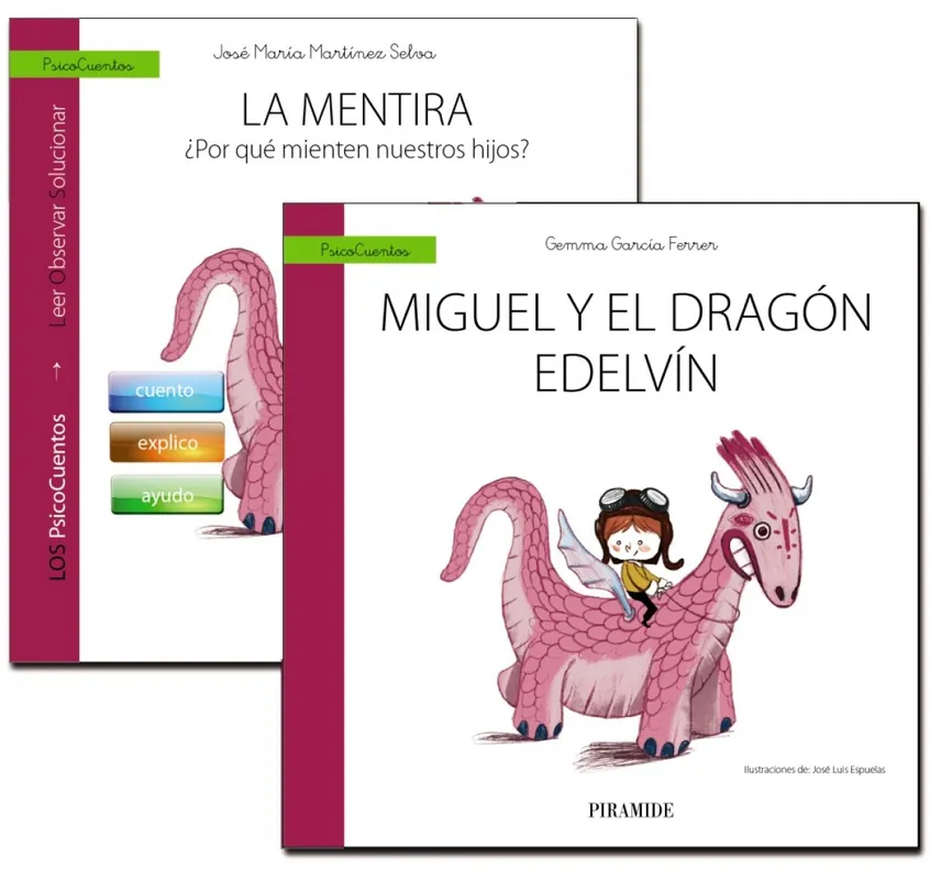 LA MENTIRA + MIGUEL Y EL DRAGóN EDELVíN Súper Precio