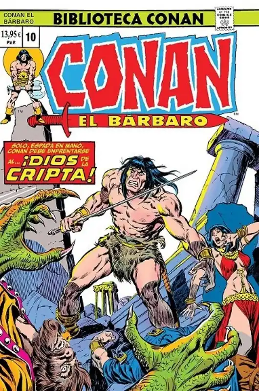 Biblioteca conan el bárbaro 10. 1975 conan the barbarian 52-57 usa Compra Ahora