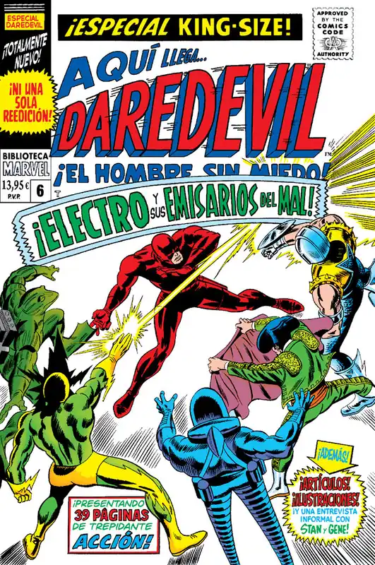 Oferta Limitada Biblioteca marvel daredevil 6. 1967 daredevil 31-34, annual 1 usa