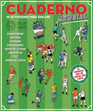 Cuaderno de Actividades para Adultos- Mundial de Fútbol Imprescindible (Must-Have)