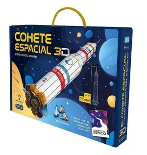 Cohete Espacial 3D Entrega Rápida