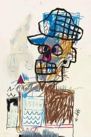 Garantía De Devolución De Dinero JEAN-MICHEL BASQUIAT DRAWING JEAN-MICHEL BASQUIAT DRAWING