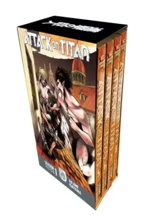 Disponible Ahora ATTACK ON TITAN SEASON 1 PART 2 MANGA BOX SET ATTACK ON TITAN SEASON 1 PART 2 MANGA BOX SET