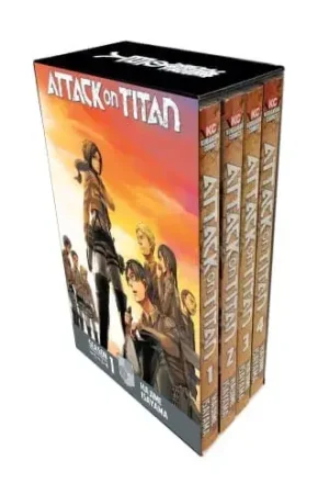 Bestseller ATTACK ON TITAN SEASON 1 PART 1 MANGA BOX SET ATTACK ON TITAN SEASON 1 PART 1 MANGA BOX SET