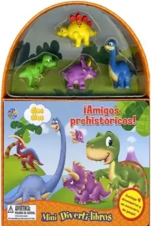 AMIGOS PREHISTORICOS MINI DIVERTI-LIBROS AMIGOS PREHISTORICOS MINI DIVERTI-LIBROS Comprar En Línea