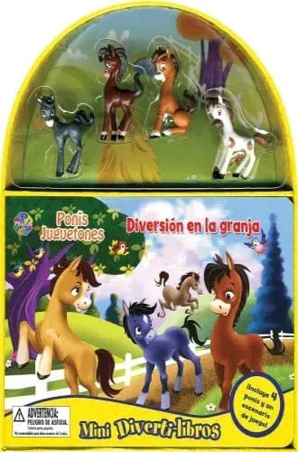PONYS JUGUETONES MINI DIVERTI-LIBROS PONYS JUGUETONES MINI DIVERTI-LIBROS Oferta De Temporada