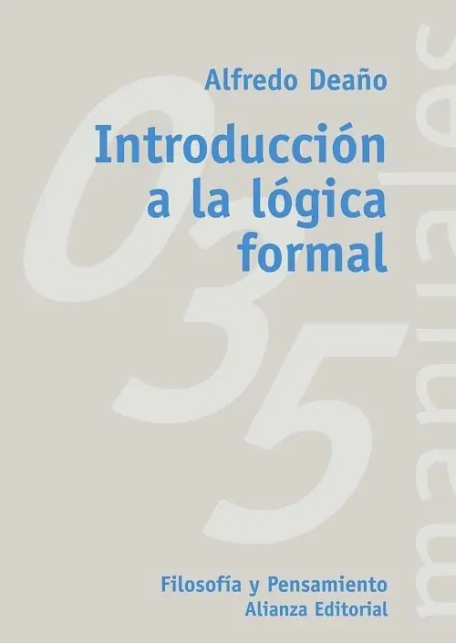 Introducción a la lógica formal Marca Reconocida