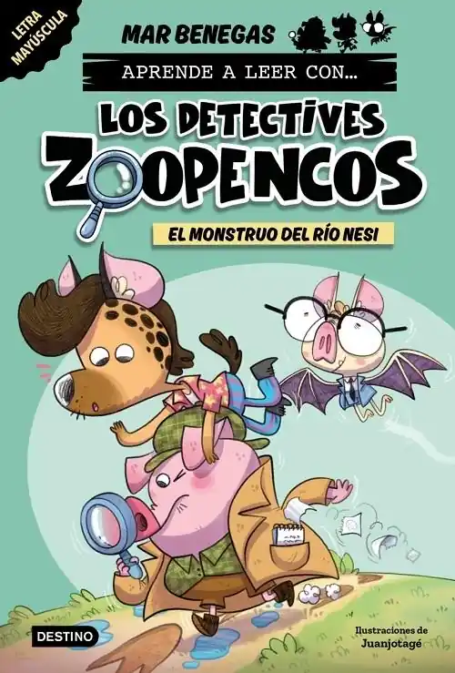 Compra Hoy El monstruo del río Nesi "(Aprende a leer con... Los detectives Zoopencos - 1) (Letra mayúscula)"
