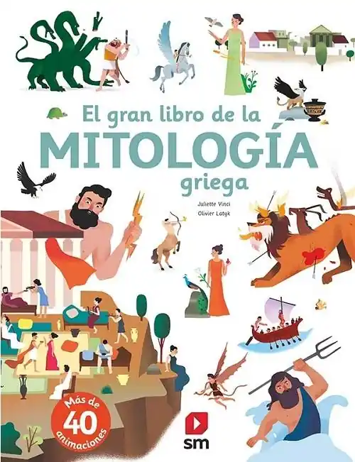El gran libro de la mitología griega "(Más de 40 animaciones)" Últimas Unidades