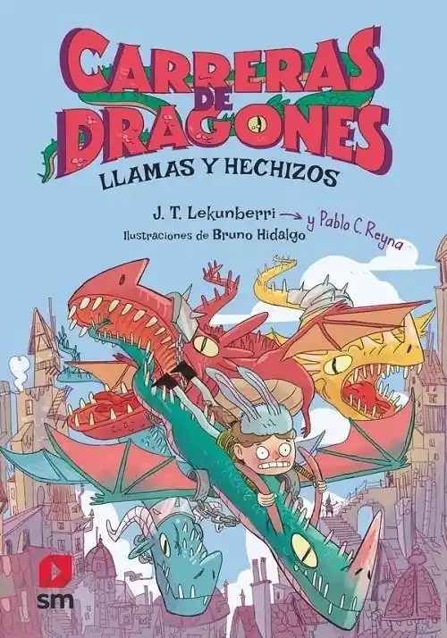 Llamas y hechizos "(Carreras de dragones - 1)" Precio De Oferta