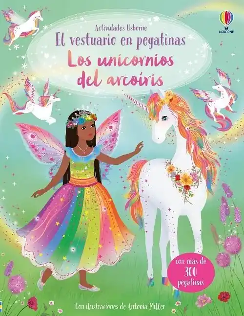 Los unicornios del arcoíris "(El vestuario en pegatinas)" Precio De Oferta