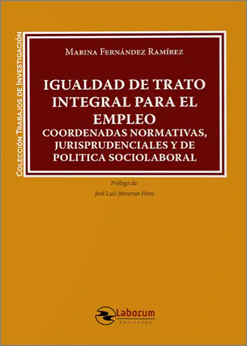 Ordenar Ahora Mismo Igualdad de Trato integral para el empleo