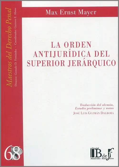 Oferta Limitada La orden antijurídica del superior jerárquico