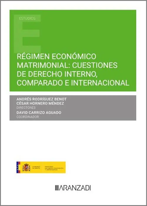 Régimen económico matrimonial Precio Rebajado