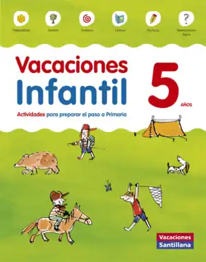 Más Vendido VACACIONES SANTILLANA INF 5 AÑOS